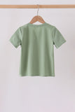 Sage Blessed Smocked Top - Aaria Tees Aaria Tees