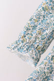Sage Floral Smocked Pants Set - Aaria Tees Aaria Tees