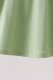 Sage Pumpkin Embroidered Bloomer Set Aaria Tees