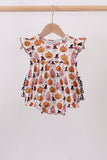 Pumpkin ruffle bubble Aaria Tees