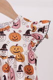 Pumpkin ruffle bubble Aaria Tees