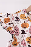Pumpkin ruffle bloomer set Aaria Tees