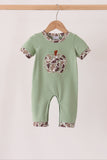 Camo Pumpkin Applique Romper - Aaria Tees Aaria Tees