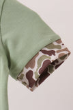 Camo Pumpkin Applique Romper - Aaria Tees Aaria Tees