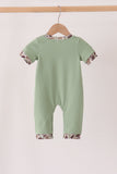 Camo Pumpkin Applique Romper - Aaria Tees Aaria Tees