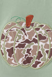 Camo Pumpkin Applique Pants Set - Aaria Tees Aaria Tees