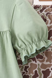 Camo Pumpkin Applique Ruffle Pants Set - Aaria Tees Aaria Tees