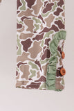 Camo Pumpkin Applique Ruffle Pants Set - Aaria Tees Aaria Tees