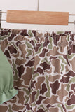 Camo Pumpkin Applique Ruffle Pants Set - Aaria Tees Aaria Tees