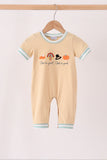 God is great god is good embroidery romper Aaria Tees
