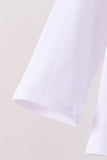 Green excavator french knot stripe pants set - Aaria Tees Aaria Tees