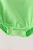 Green embroidery bubble Aaria Tees