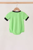 Green embroidery bubble Aaria Tees