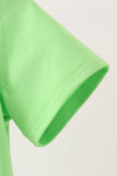 Green embroidery top Aaria Tees