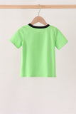 Green embroidery top Aaria Tees