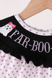 Black Ghost Embroidery Pants Set - Aaria Tees Aaria Tees