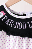 Black Ghost Embroidery Bloomer Set Aaria Tees