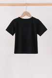 Black Ghost Embroidery Top Aaria Tees