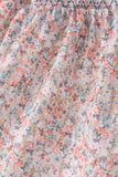 Floral smocked lace bloomer set - Aaria Tees Aaria Tees