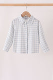 Plaid button down shirt - Aaria Tees Aaria Tees