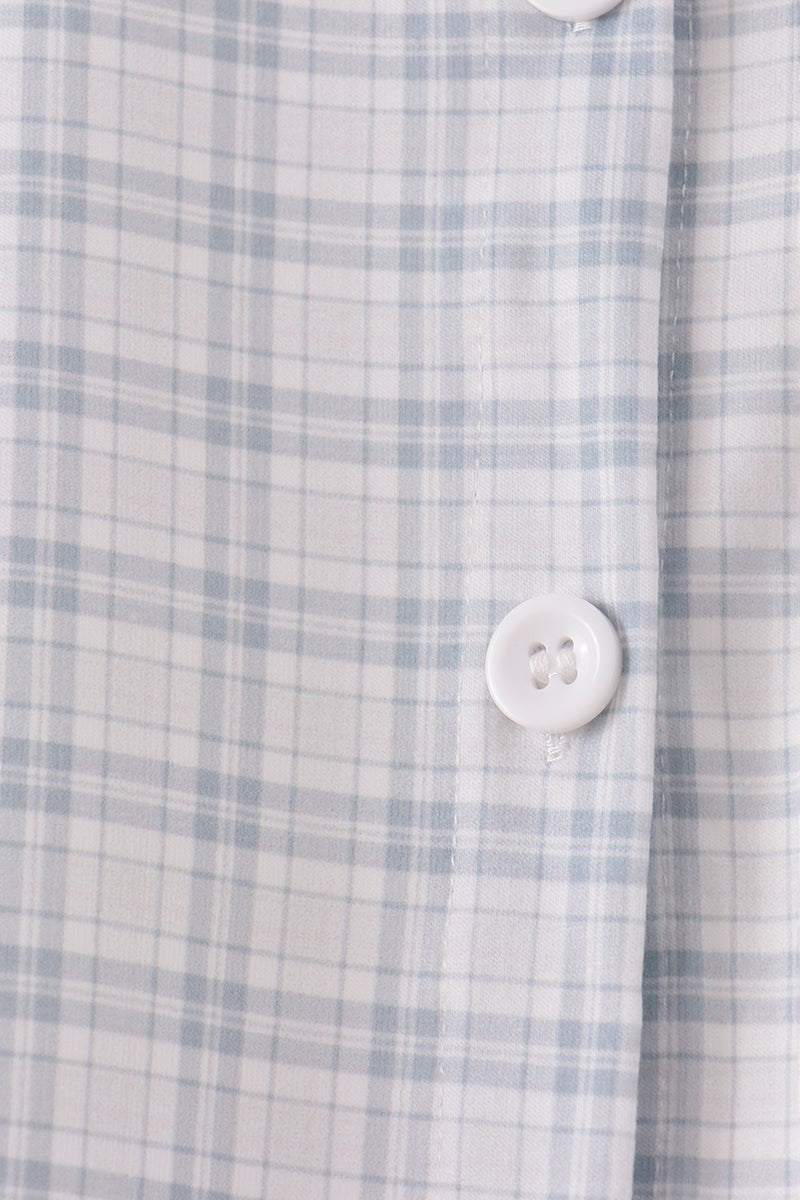 Plaid button down shirt - Aaria Tees Aaria Tees