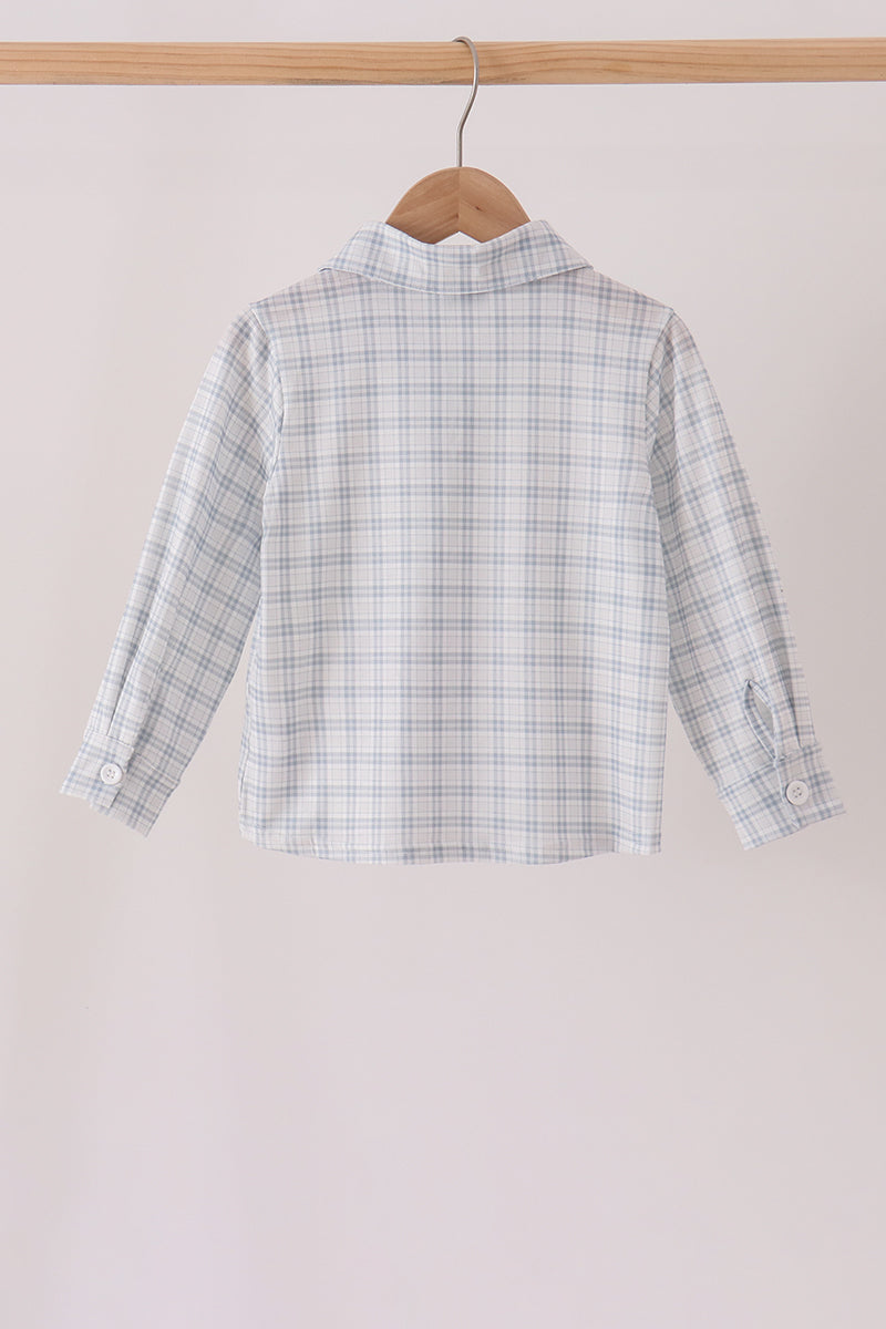 Plaid button down shirt - Aaria Tees Aaria Tees
