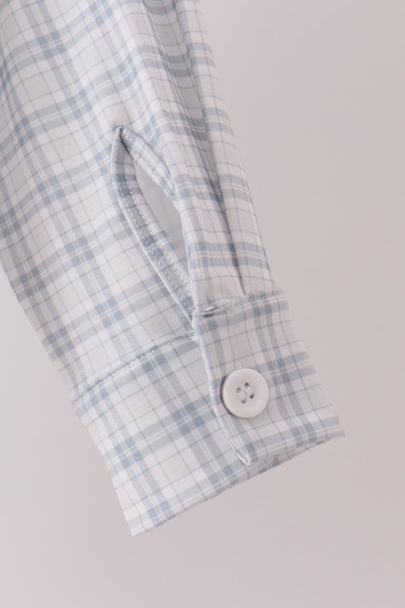 Plaid button down shirt - Aaria Tees Aaria Tees