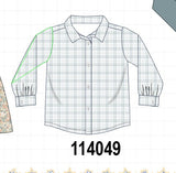 Plaid button down shirt Aaria Tees