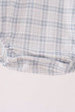 Teal pocket plaid bubble - Aaria Tees Aaria Tees