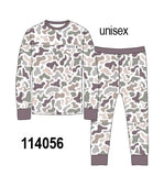 Camouflage bamboo pants set Aaria Tees