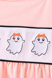Pink Ghost Embroidery Ruffle Bloomer Set - Aaria Tees Aaria Tees