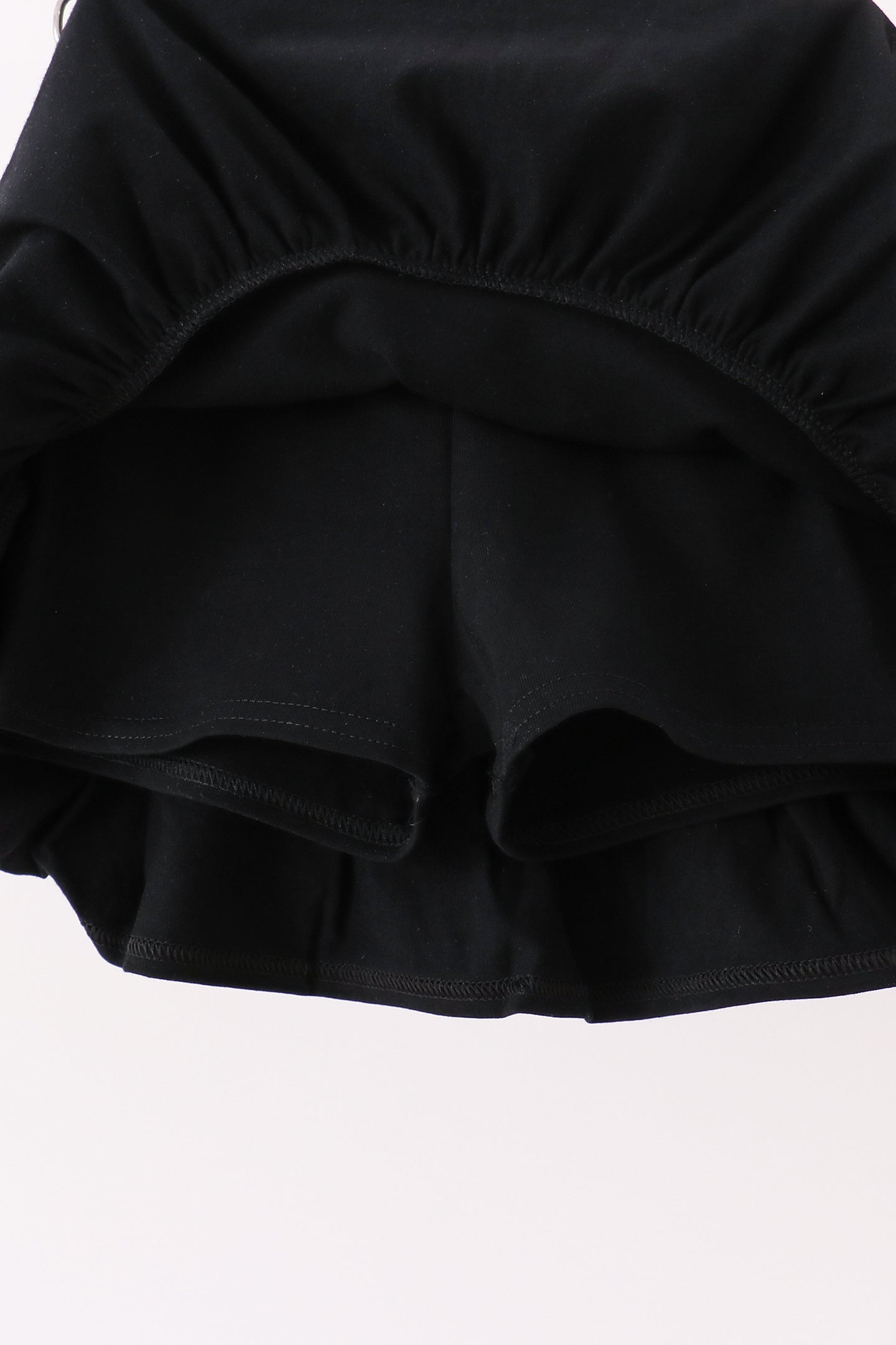 Pink Ghost Embroidery Ruffle Skorts Set - Aaria Tees Aaria Tees