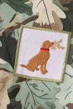 Camouflage puppy embroidery hoodie Aaria Tees