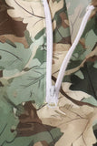 Camouflage puppy embroidery hoodie Aaria Tees