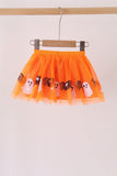 Orange spider sequin tutu skirts Aaria Tees