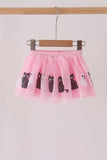 Pink ghost sequin tutu skirts Aaria Tees