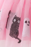 Pink ghost sequin tutu skirts Aaria Tees