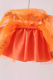 Orange pumpkin bat sequin tutu skirts Aaria Tees