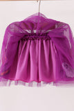 Purple pumpkin ghost sequin tutu skirts Aaria Tees