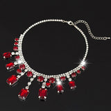 Rhinestone Birthday Gift European Korean Style Necklaces Aaria Tees