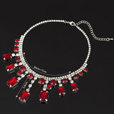 Rhinestone Birthday Gift European Korean Style Necklaces Aaria Tees