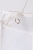 White clear waterproof beach travel bag - Aaria Tees Aaria Tees