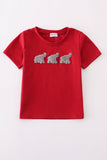 Alabama elephant french knot top - Aaria Tees Aaria Tees