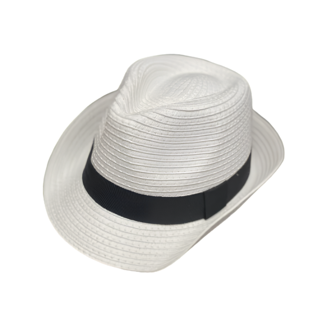 Fedora Sunhat with Band Detail - Aaria Tees Aaria Tees