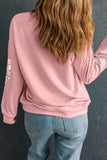 Pink Sequin Nutcracker Christmas Pullover Sweatshirt Aaria Tees