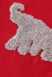 Maroon Alabama french knot boy set - Aaria Tees Aaria Tees