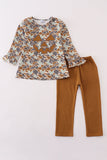 Halloween camouflage applique pants set - Aaria Tees Aaria Tees
