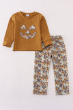 Halloween camouflage applique pants set - Aaria Tees Aaria Tees