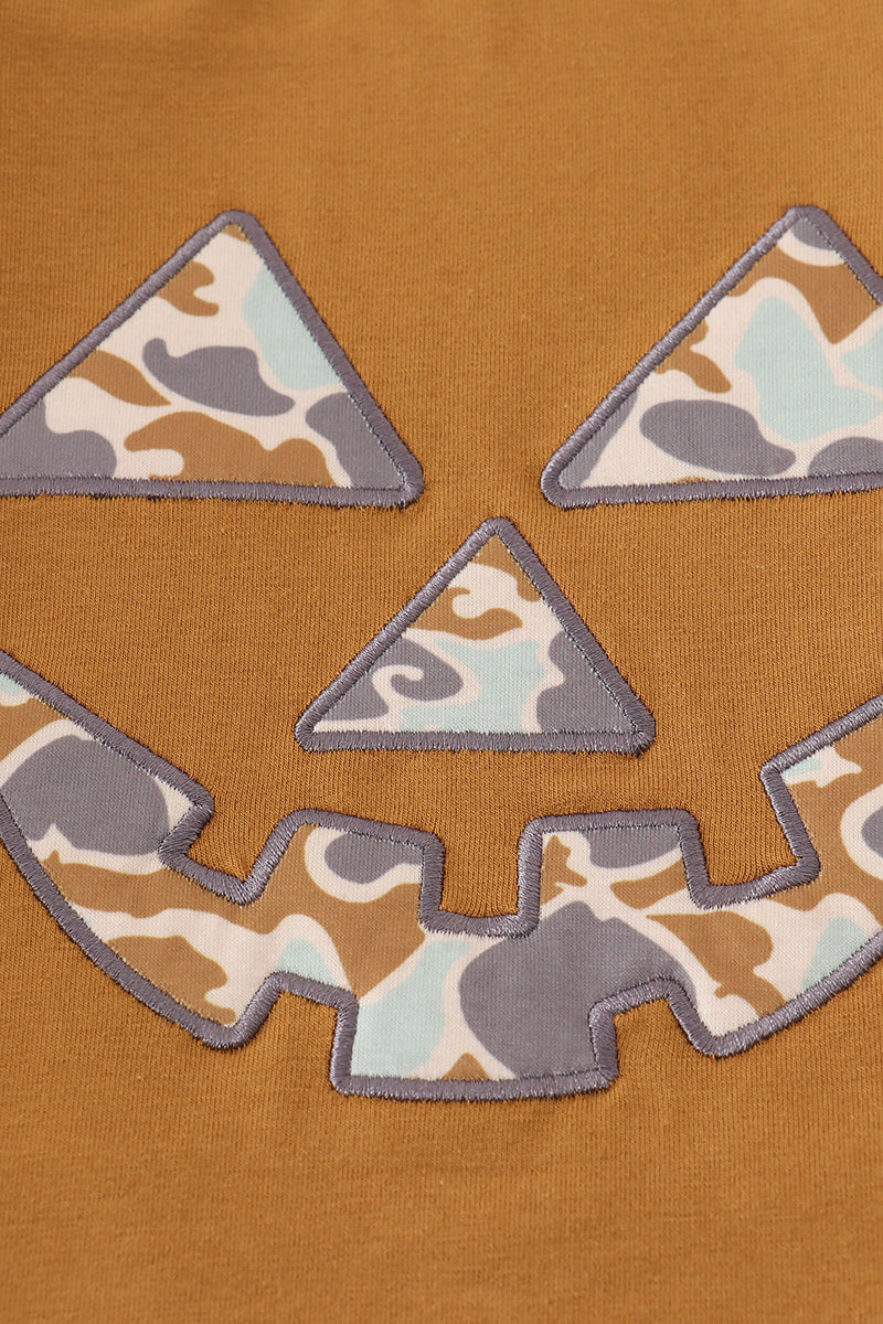 Halloween camouflage applique pants set - Aaria Tees Aaria Tees