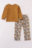 Halloween camouflage applique pants set - Aaria Tees Aaria Tees